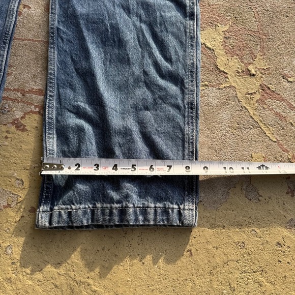 Levi's Red Tab Mens Denim Overalls Size L Medium Wash Straight Leg 79107-0027 - Picture 11 of 13